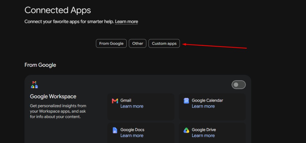 Aba Custom apps